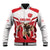 England Rugby Custom Baseball Jacket English Bull Dog Mascot Sporty