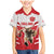 England Rugby Custom Family Matching Mermaid Dress and Hawaiian Shirt English Bull Dog Mascot Sporty