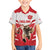 England Rugby Custom Family Matching Short Sleeve Bodycon Dress and Hawaiian Shirt English Bull Dog Mascot Sporty
