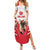 England Rugby Custom Summer Maxi Dress English Bull Dog Mascot Sporty