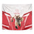 England Rugby Custom Tapestry English Bull Dog Mascot Sporty