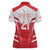 England Rugby Custom Women Polo Shirt English Bull Dog Mascot Sporty