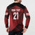 England Rugby Custom Button Sweatshirt Lion Mascot Sporty