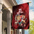 England Rugby Custom Garden Flag Lion Mascot Sporty