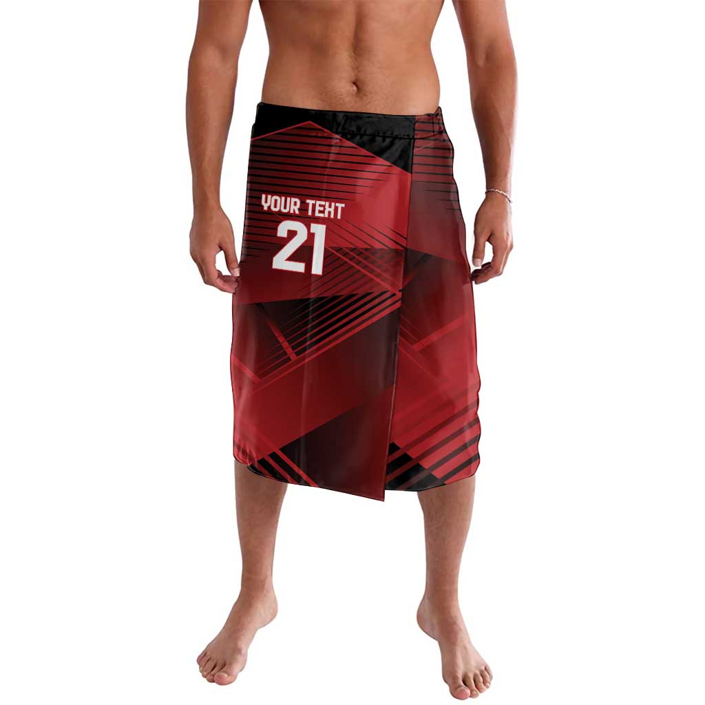 England Rugby Custom Lavalava Lion Mascot Sporty