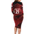 England Rugby Custom Long Sleeve Bodycon Dress Lion Mascot Sporty