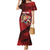England Rugby Custom Mermaid Dress Lion Mascot Sporty