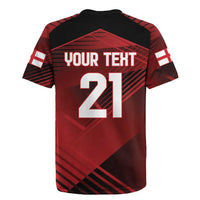 England Rugby Custom Rugby Jersey Lion Mascot Sporty