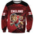 England Rugby Custom Sweatshirt Lion Mascot Sporty