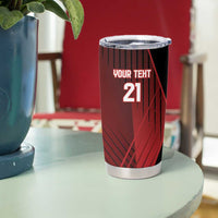 England Rugby Custom Tumbler Cup Lion Mascot Sporty