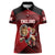 England Rugby Custom Women Polo Shirt Lion Mascot Sporty