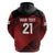 England Rugby Custom Zip Hoodie Lion Mascot Sporty
