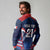 France Rugby Custom Long Sleeve Polo Shirt Coq Gaulois Never Less Than Everything