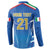 Italy Rugby Custom Button Sweatshirt Italian Wolf Mascot Go Gli Azzurri