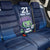 Scotland Rugby Custom Back Car Seat Cover Thistle Mascot Go Scottish!