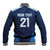 Scotland Rugby Custom Baseball Jacket Thistle Mascot Go Scottish!