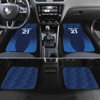 Scotland Rugby Custom Car Mats Thistle Mascot Go Scottish!