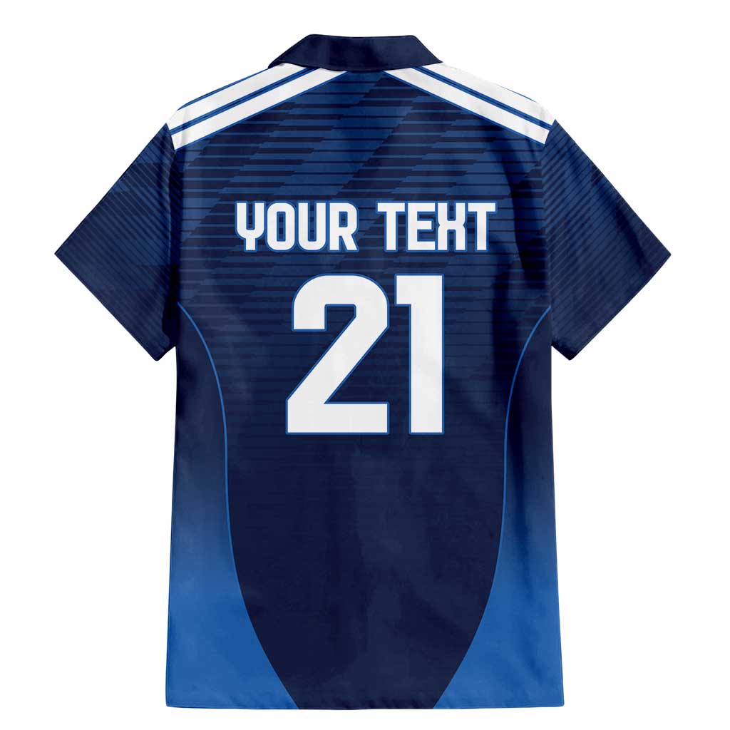 Scotland Rugby Custom Family Matching Mermaid Dress and Hawaiian Shirt Thistle Mascot Go Scottish!