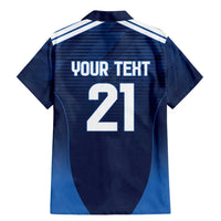 Scotland Rugby Custom Family Matching Mermaid Dress and Hawaiian Shirt Thistle Mascot Go Scottish!