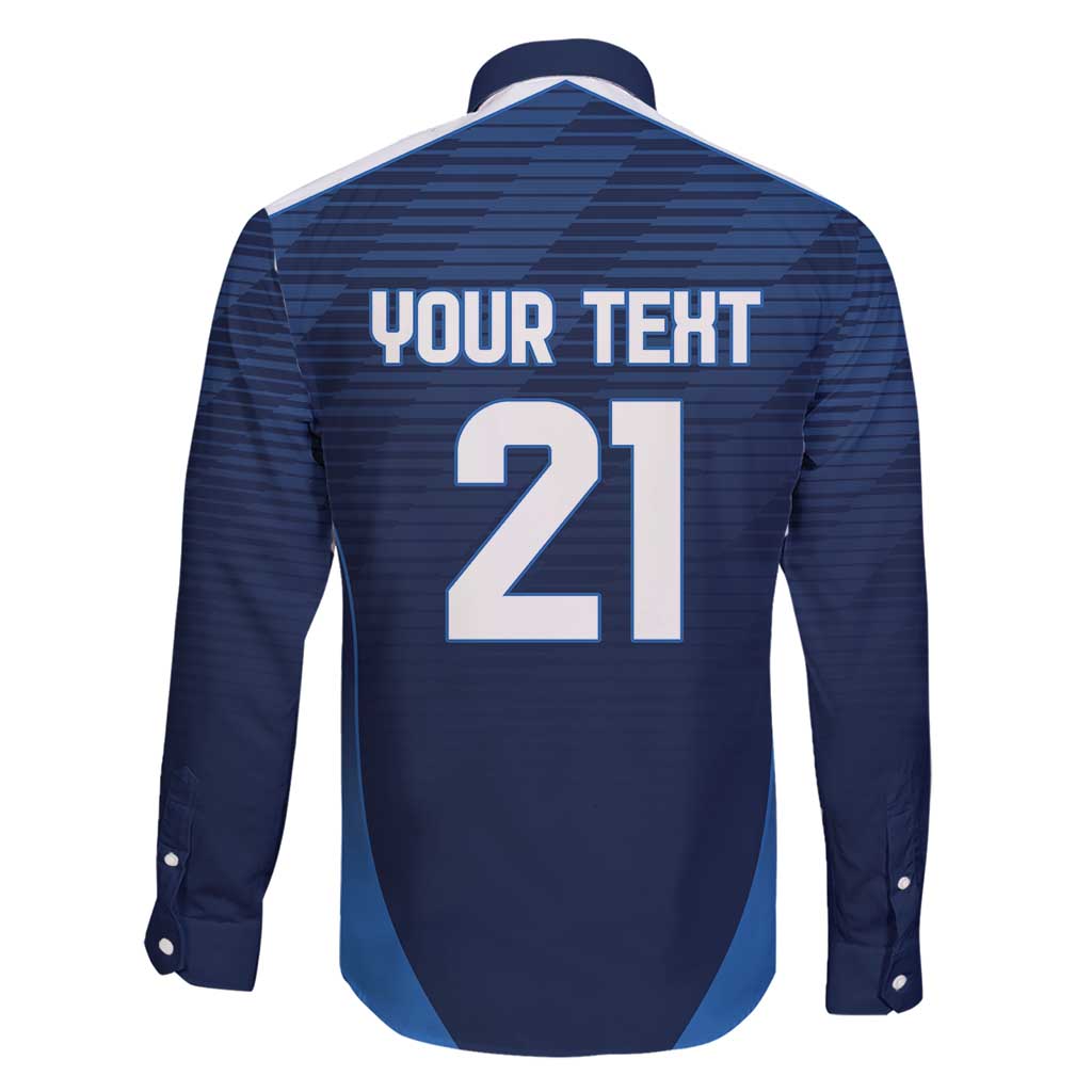 Scotland Rugby Custom Family Matching Short Sleeve Bodycon Dress and Hawaiian Shirt Thistle Mascot Go Scottish!