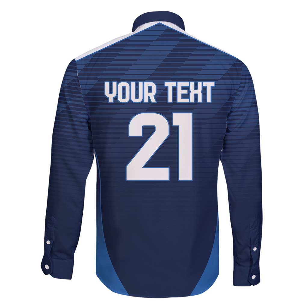 Scotland Rugby Custom Family Matching Summer Maxi Dress and Hawaiian Shirt Thistle Mascot Go Scottish!