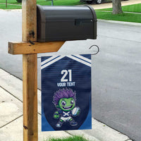 Scotland Rugby Custom Garden Flag Thistle Mascot Go Scottish!
