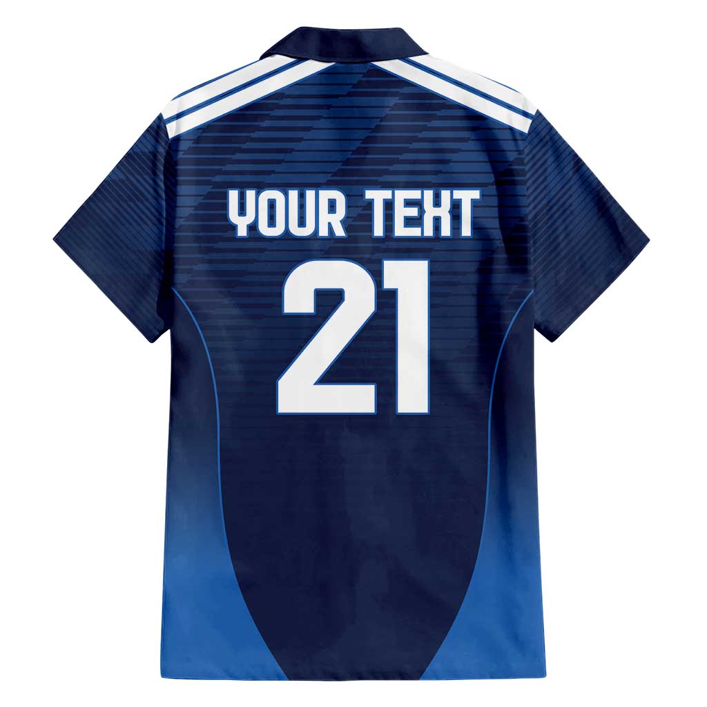 Scotland Rugby Custom Hawaiian Shirt Thistle Mascot Go Scottish!