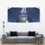 Scotland Rugby Custom Tapestry Thistle Mascot Go Scottish!