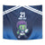 Scotland Rugby Custom Tapestry Thistle Mascot Go Scottish!