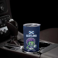 Scotland Rugby Custom Tumbler Cup Thistle Mascot Go Scottish!