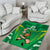 Ireland Rugby Custom Area Rug Irish Warrior Mascot Go Shamrock