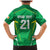 Ireland Rugby Custom Family Matching Mermaid Dress and Hawaiian Shirt Irish Warrior Mascot Go Shamrock