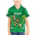Ireland Rugby Custom Family Matching Mermaid Dress and Hawaiian Shirt Irish Warrior Mascot Go Shamrock