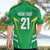 Ireland Rugby Custom Hawaiian Shirt Irish Warrior Mascot Go Shamrock