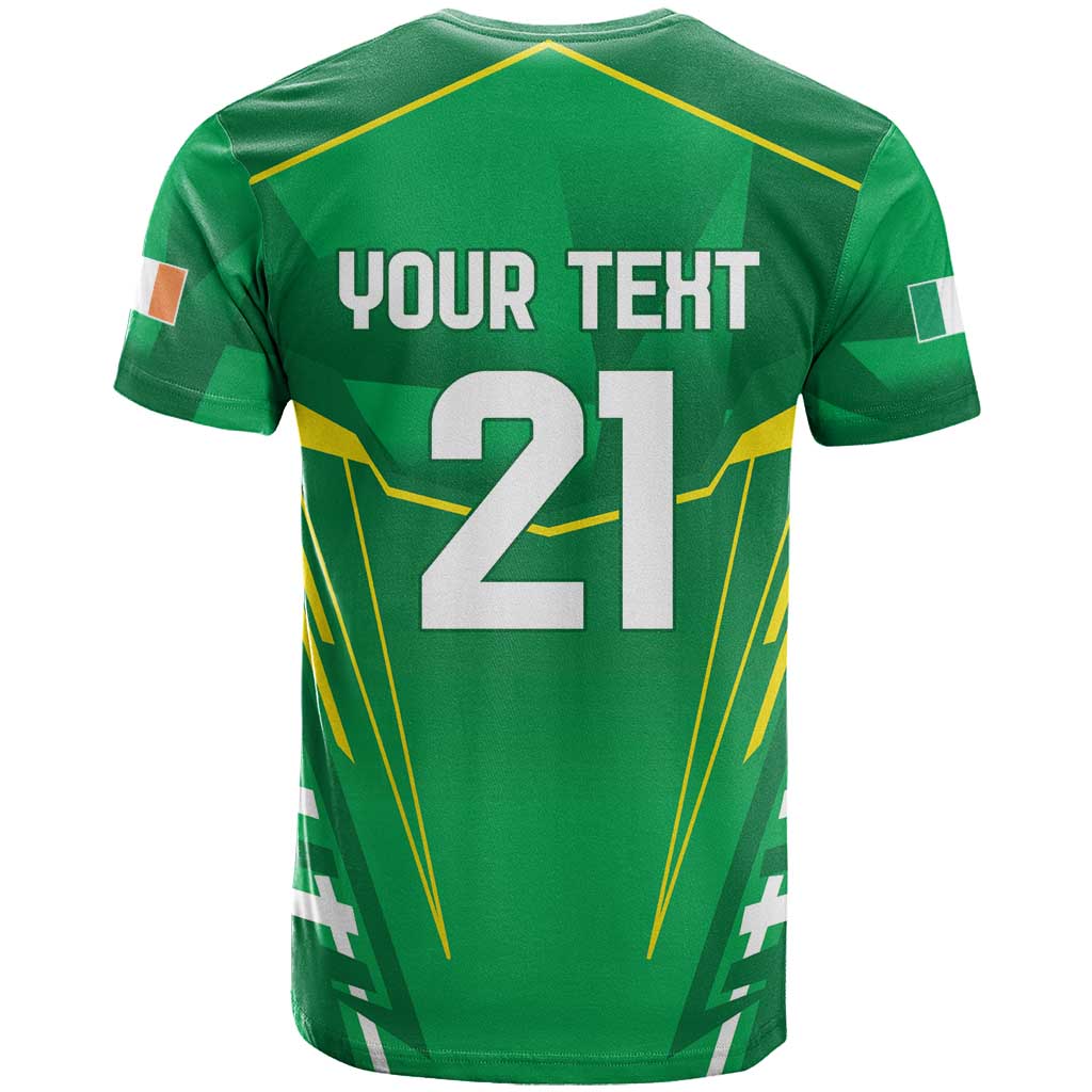 Ireland Rugby Custom T Shirt Irish Warrior Mascot Go Shamrock