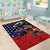 USA Canada Ice Hockey Custom Area Rug Go Champion 4 Nations