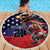 USA Canada Ice Hockey Custom Beach Blanket Go Champion 4 Nations