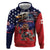 USA Canada Ice Hockey Custom Hoodie Go Champion 4 Nations