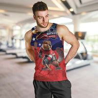 USA Canada Ice Hockey Custom Men Tank Top Go Champion 4 Nations