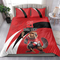 Canada Hockey Custom Bedding Set Go Champion 4 Nations