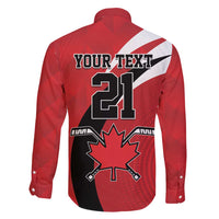 Canada Hockey Custom Family Matching Mermaid Dress and Hawaiian Shirt Go Champion 4 Nations