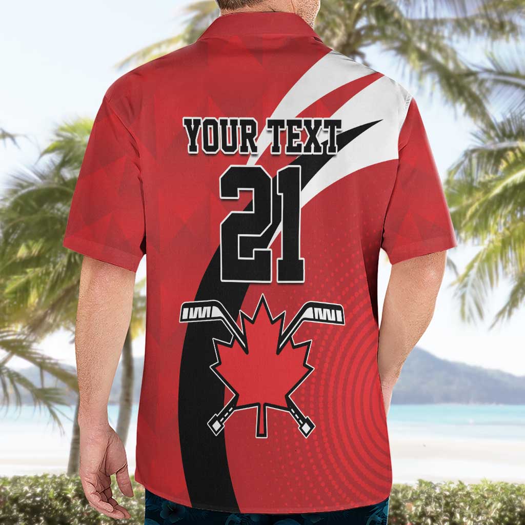 Canada Hockey Custom Hawaiian Shirt Go Champion 4 Nations