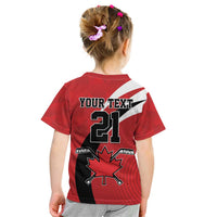 Canada Hockey Custom Kid T Shirt Go Champion 4 Nations