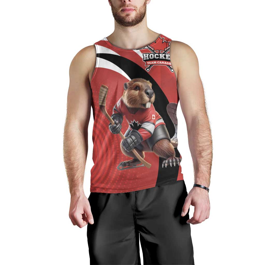Canada Hockey Custom Men Tank Top Go Champion 4 Nations