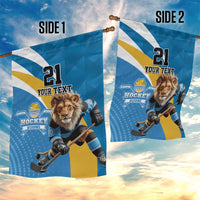 Finland Leijonat Hockey Custom Garden Flag Suomen Jaakiekkoliitto 4 Nations