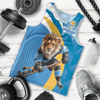 Finland Leijonat Hockey Custom Men Tank Top Suomen Jaakiekkoliitto 4 Nations