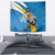 Finland Leijonat Hockey Custom Tapestry Suomen Jaakiekkoliitto 4 Nations