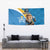 Finland Leijonat Hockey Custom Tapestry Suomen Jaakiekkoliitto 4 Nations