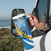 Finland Leijonat Hockey Custom Tumbler With Handle Suomen Jaakiekkoliitto Confrontation Des 4 Nations