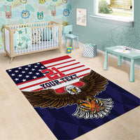 United States Basketball Custom Area Rug Team USA One For All